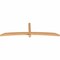 Ekena Millwork Bellingham Timber Gable Bracket, Western Red Cedar, 96"W x 28"H x 3 1/2"D x 3 1/2"F, 7/12 Pitch GBW096X28X0404BEL00SWR - alternate 4